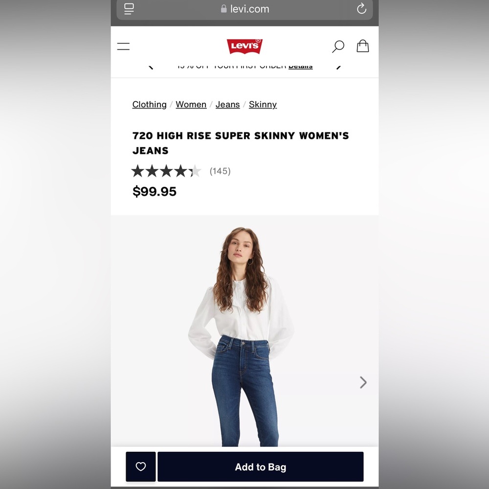 LEVI’S Jeans - Picture 6 of 7